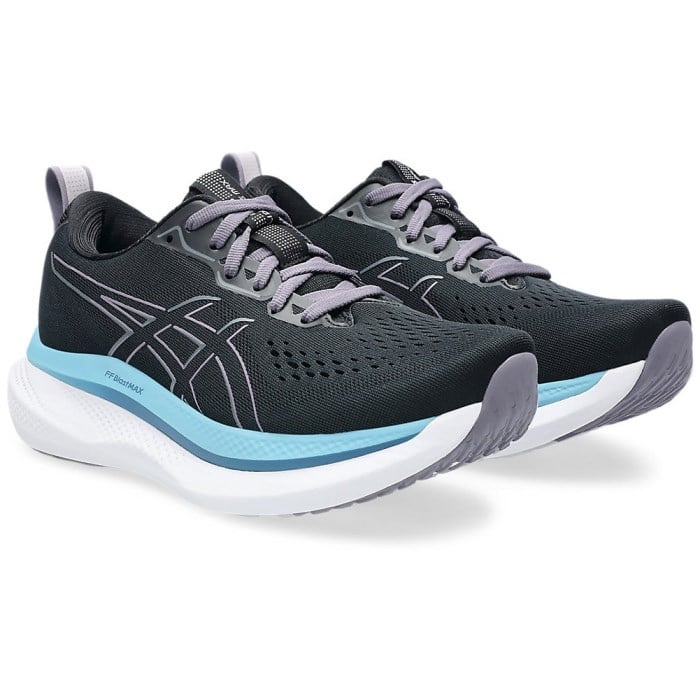 Asics GlideRide Max - Womens Running Shoes - Black/Carrier Grey