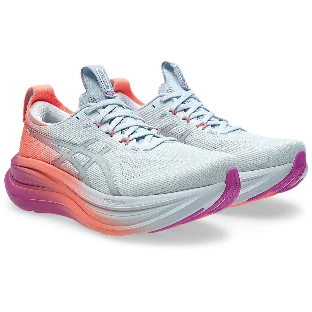 Asics Gel Nimbus 28 - Womens Running Shoes - Sky/Digital Sakura