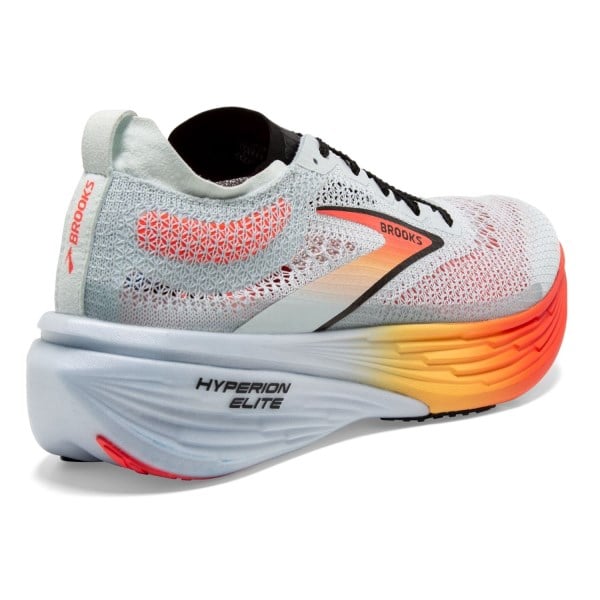 Brooks Hyperion Elite 4 - Unisex Road Racing Shoes - Illusion Blue/Coral/Orange