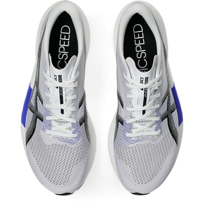 Asics Magic Speed 5 - Unisex Road Racing Shoes - White/Black
