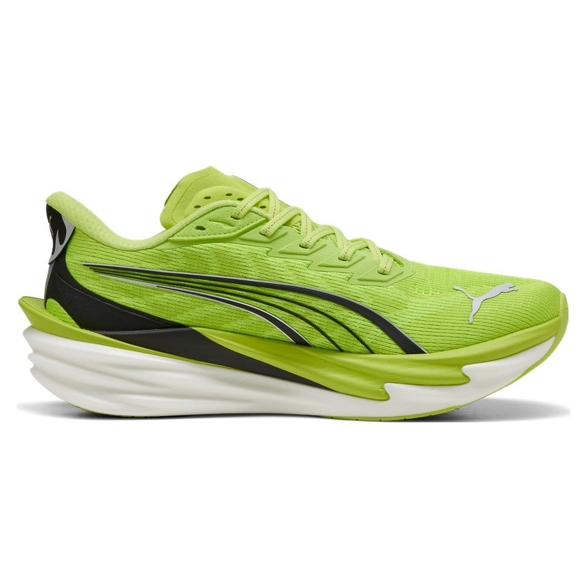 Puma Deviate Nitro 4 - Mens Running Shoes - Sunny Lime/Puma Black - image 3