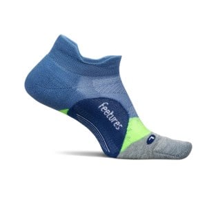 Feetures Elite Light Cushion No Show Tab Running Socks