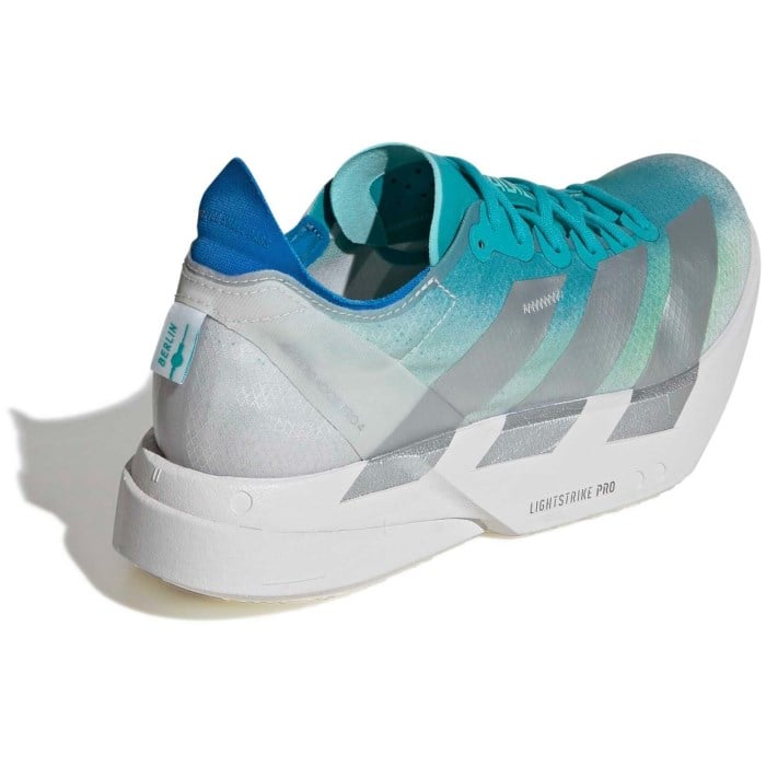 adidas Adizero Adios Pro 4 - Womens Racing Shoes - Hi Res Aqua/Matte Silver/Grey One