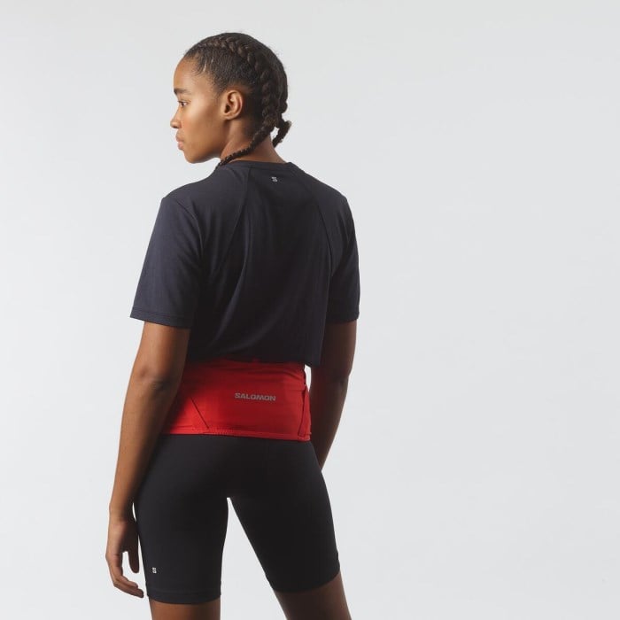 Salomon High Pulse Running Belt - High Risk Red/Black