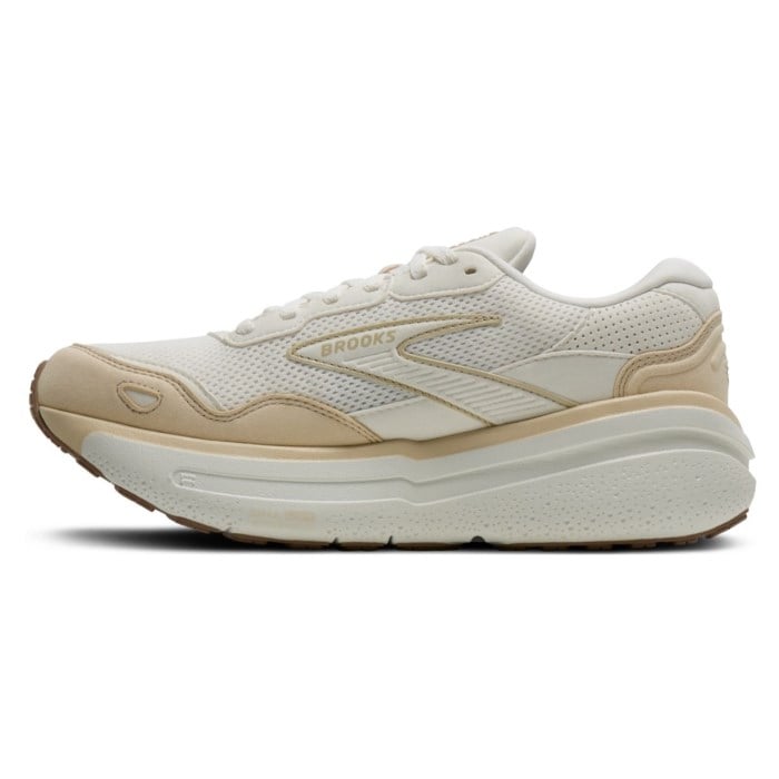 Brooks Ghost Max 2 Suede - Womens Walking Shoes - Star/Sand/Portabella