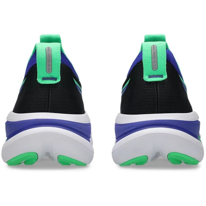 Asics Gel Nimbus 28 - Mens Running Shoes - Black/Cobalt Burst