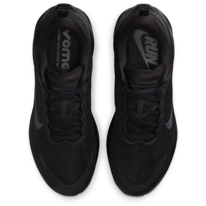 Nike Vomero Plus - Mens Running Shoes - Black/Dark Smoke Grey/Metallic Dark Grey