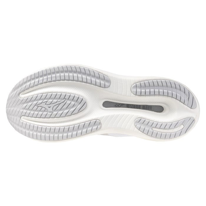 Mizuno Wave Rider 30 - Womens Running Shoes - White/White - image 4
