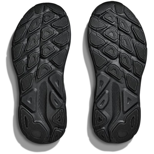 Hoka Clifton 9 - Mens Running Shoes - Black/Black