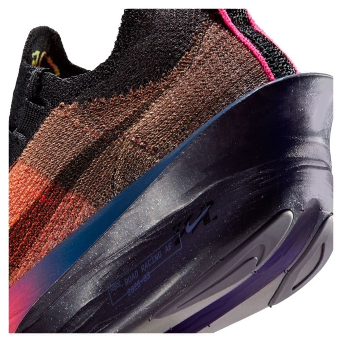 Nike Air Zoom Alphafly 3 GLAM - Womens Racing Shoes - Orange Pulse/Black/Purple Dynasty