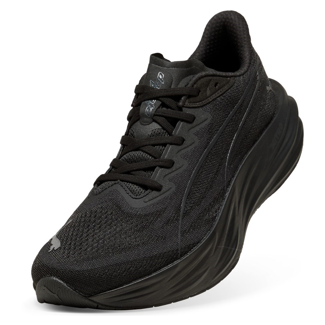 Puma Deviate Pure Nitro - Mens Running Shoes - Black/Flat Dark - image 5
