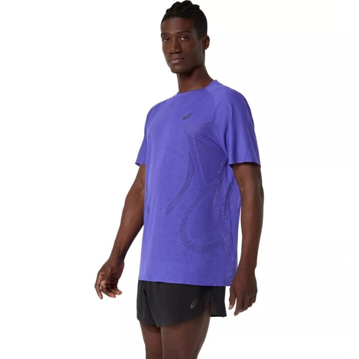 Asics Metarun Mens Short Sleeve Top - Cobalt Burst