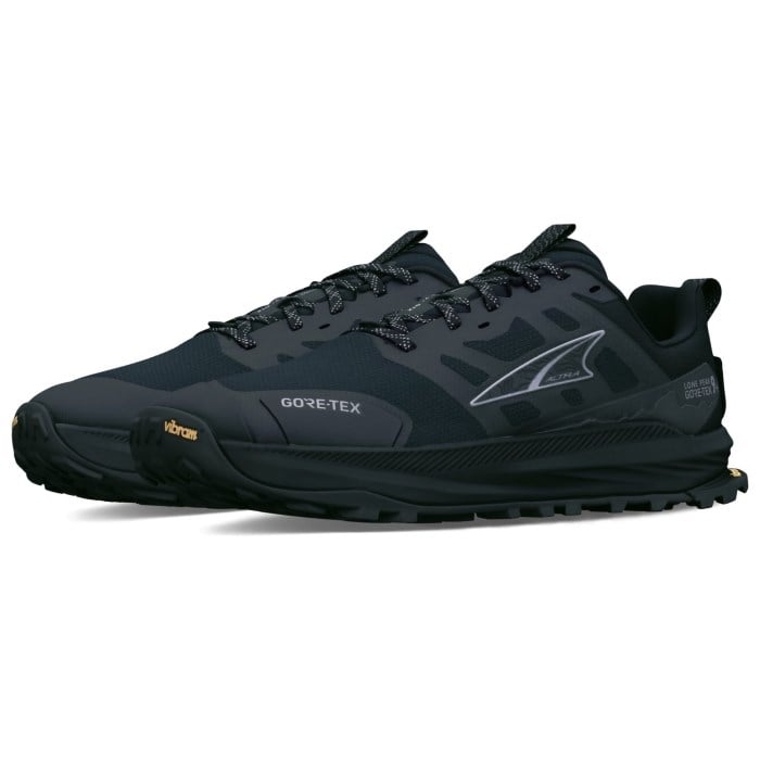 Altra Lone Peak 9+ GTX - Mens Trail Running Shoes - Black/Black - image 3