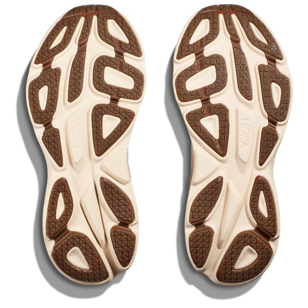 Hoka Bondi 8 - Mens Running Shoes - Sand/Vanilla