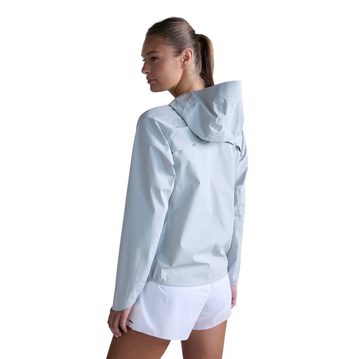 2XU Ignition Shield Womens Waterproof Jacket - Harbor Mist/Silver Reflective