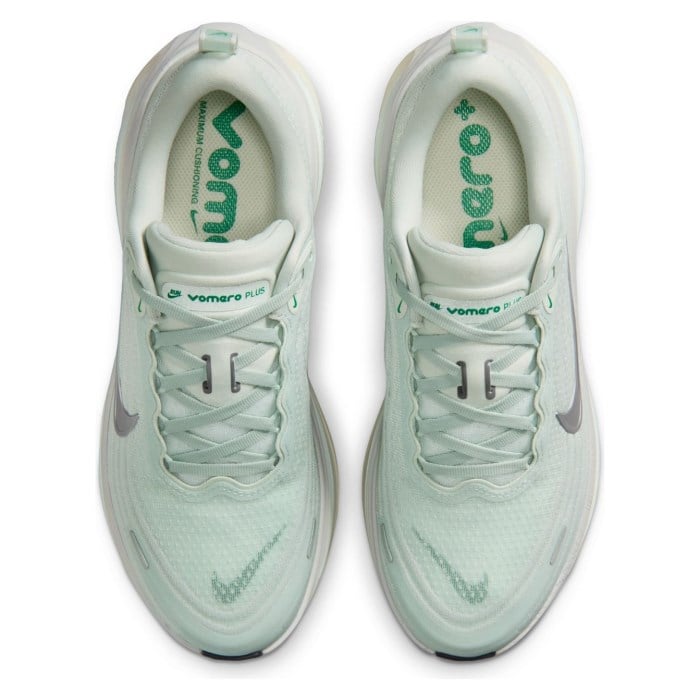 Nike Vomero Plus - Womens Running Shoes - Light Silver/Metallic Silver