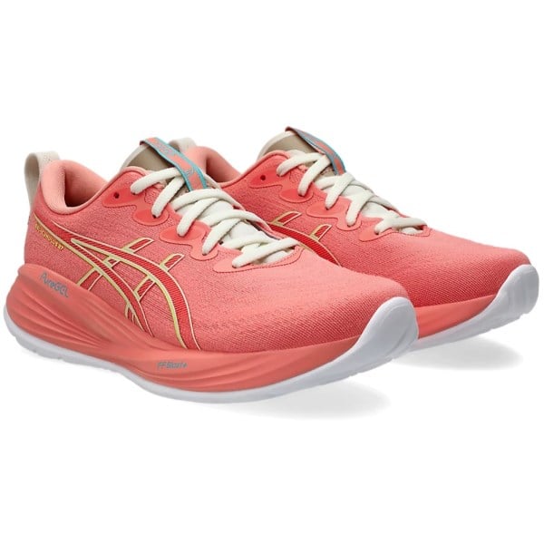 Asics Gel Cumulus 27 - Womens Running Shoes - Guava/Lime Green