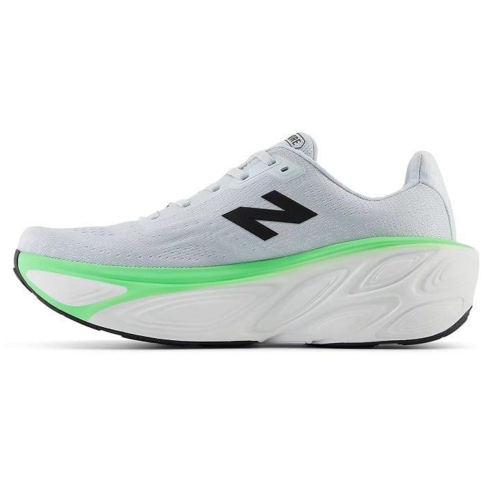 New Balance Fresh Foam X More v5 - Mens Running Shoes - Ice Blue/Electric Jade/Black