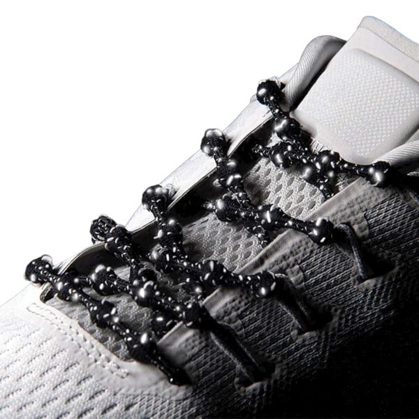 Caterpy The Original Run No-Tie Adult Reflective Shoe Laces - 75 cm