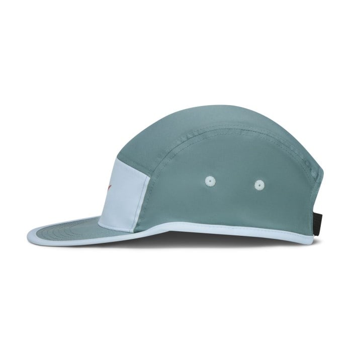 Nike Fly Dri-FIT Unstructured Swoosh Cap - Mineral Slate/Hydrogen Blue/Team Crimson