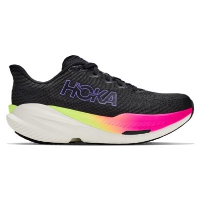 Hoka Mach X 3 - Womens Running Shoes - Black/Neon Nebula