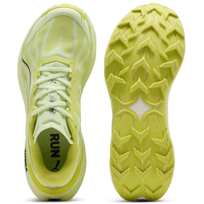 Puma Fast-Trac Nitro 4 - Womens Trail Running Shoes - Apple Spritz/Lux Lime