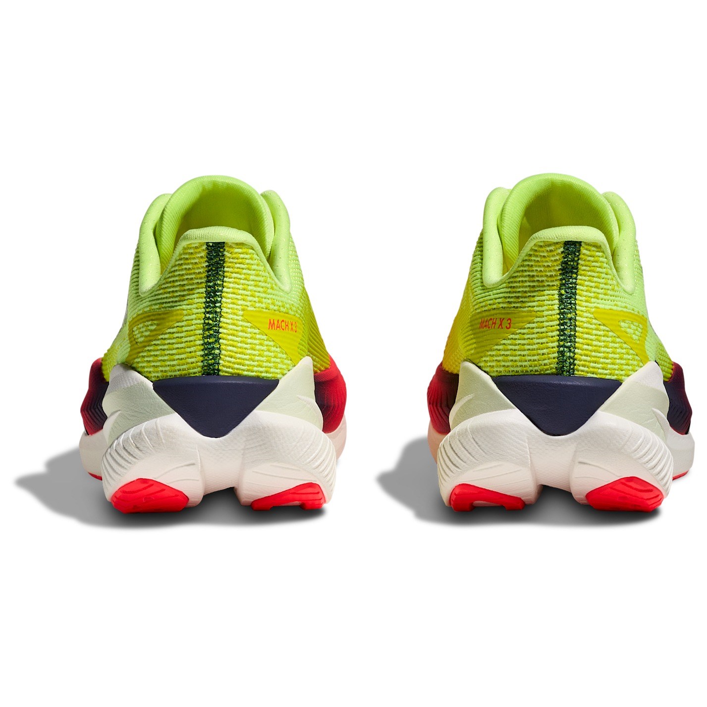 Hoka Mach X 3 - Womens Running Shoes - Neon Yuzu/Squid Ink