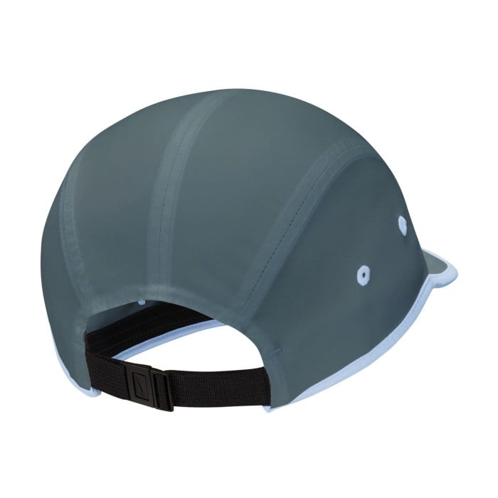 Nike Fly Dri-FIT Unstructured Swoosh Cap - Mineral Slate/Hydrogen Blue/Team Crimson