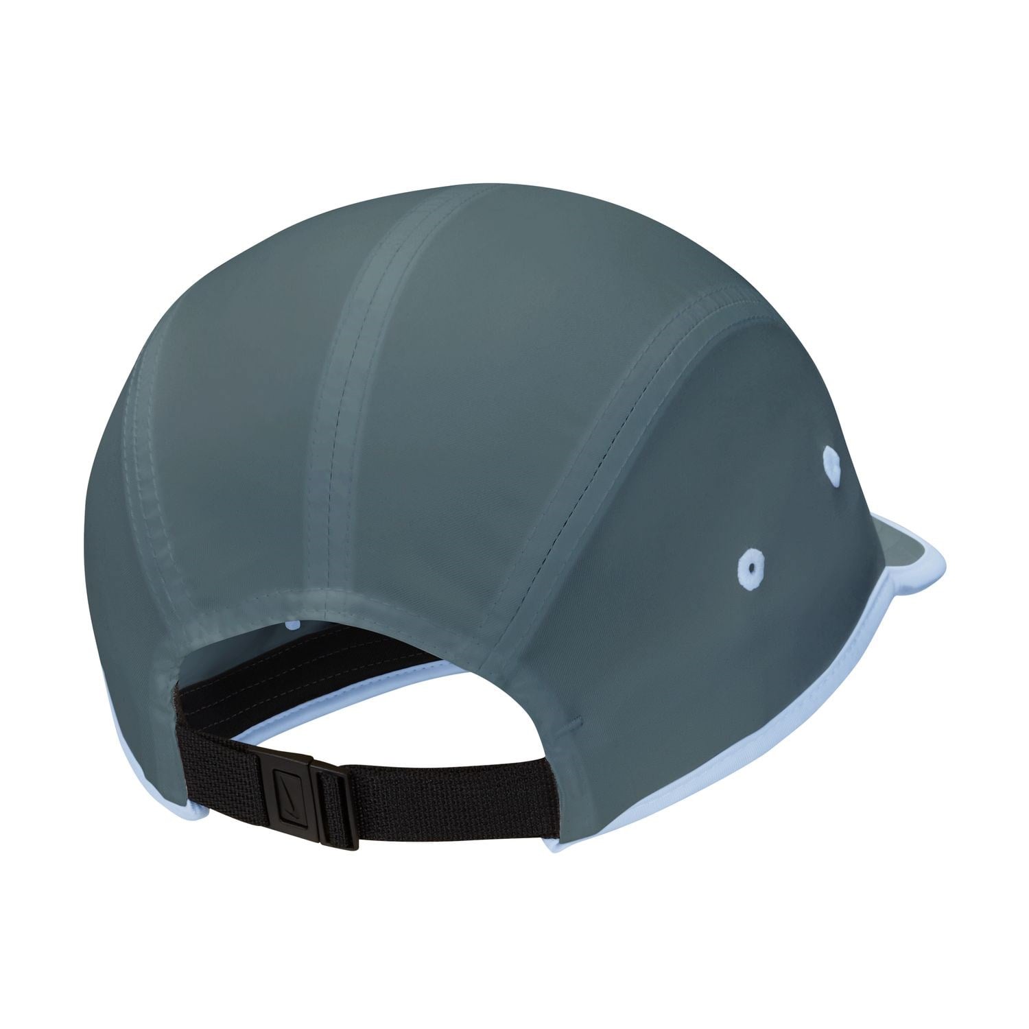 Nike Fly Dri-FIT Unstructured Swoosh Cap - Mineral Slate/Hydrogen Blue/Team Crimson