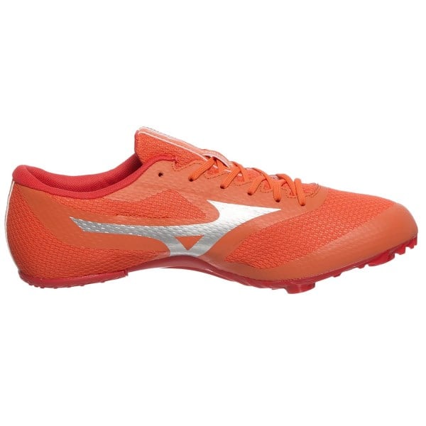 Mizuno X Sprint - Unisex Track Sprint Spikes - Nasturtium/Silver