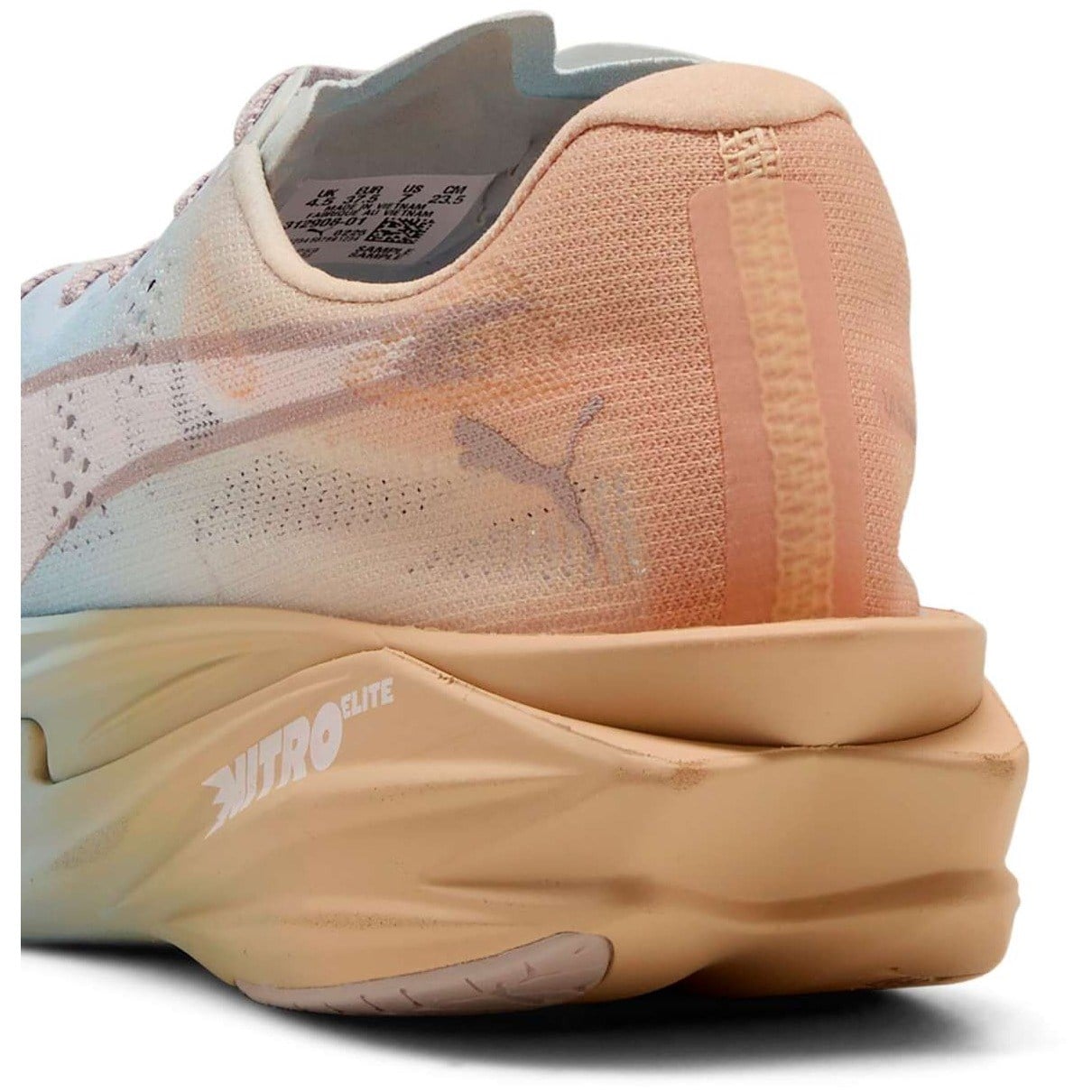 Puma Deviate Nitro Elite 4 Run Club - Womens Running Shoes - Jasmine Flower/Lucite/Almost Apricot
