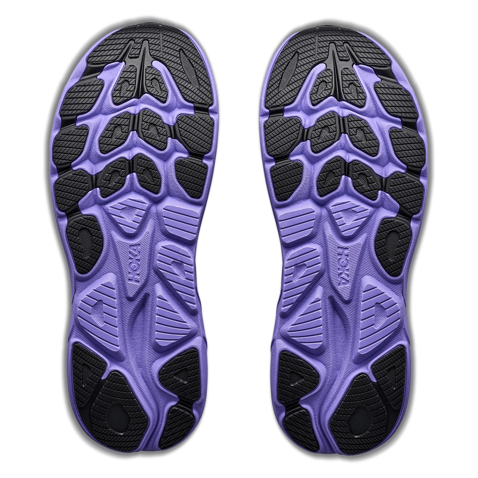 Hoka Clifton 11 - Mens Running Shoes - Black/Neon Yuzu/Purple - image 6