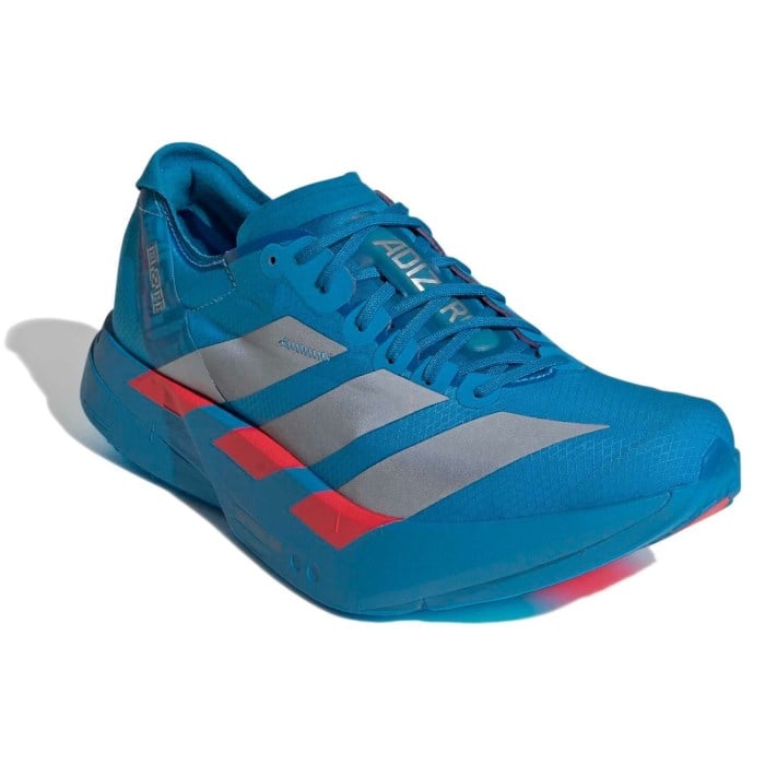 adidas Adizero Adios Pro 4 - Mens Racing Shoes - Solar Blue/Silver Metallic/Lucid Blue