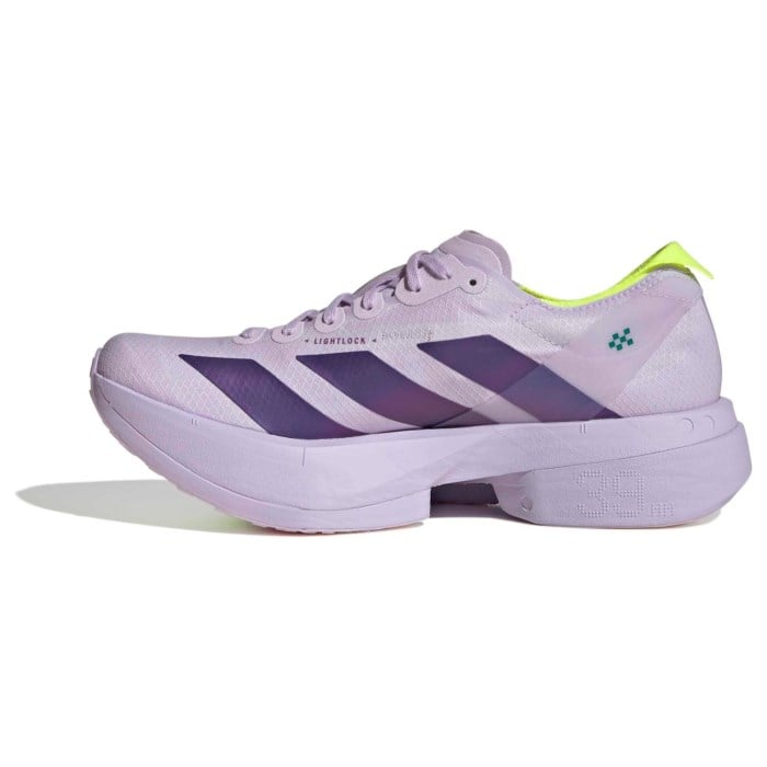 adidas Adizero Adios Pro 4 - Womens Racing Shoes - Purple Tint/Solar Purple/Signal Green - image 2