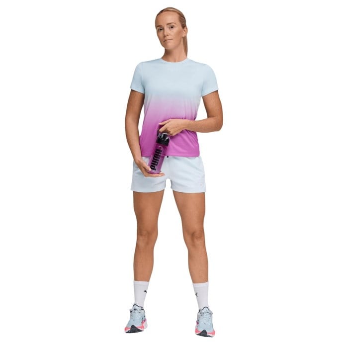 Puma X Hyrox Womens Poly Graphic T-Shirt - Lucite/Electric Orchid