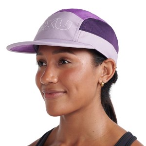 2XU Light Speed Running Cap - Pastel Pink/Wood Violet