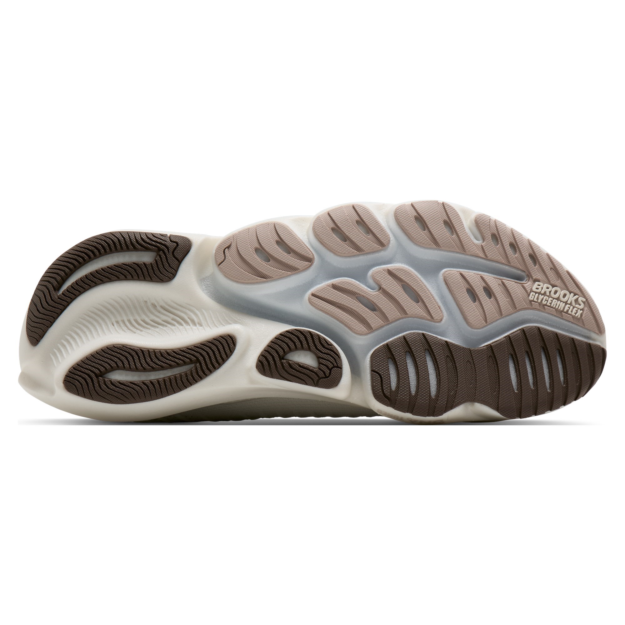 Brooks Glycerin Flex - Mens Running Shoes - Bluewash/Morel/Beige - image 6