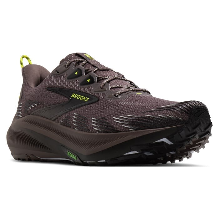 Brooks Ghost Trail - Mens Trail Running Shoes - Brown/Black/Nightlife - image 2