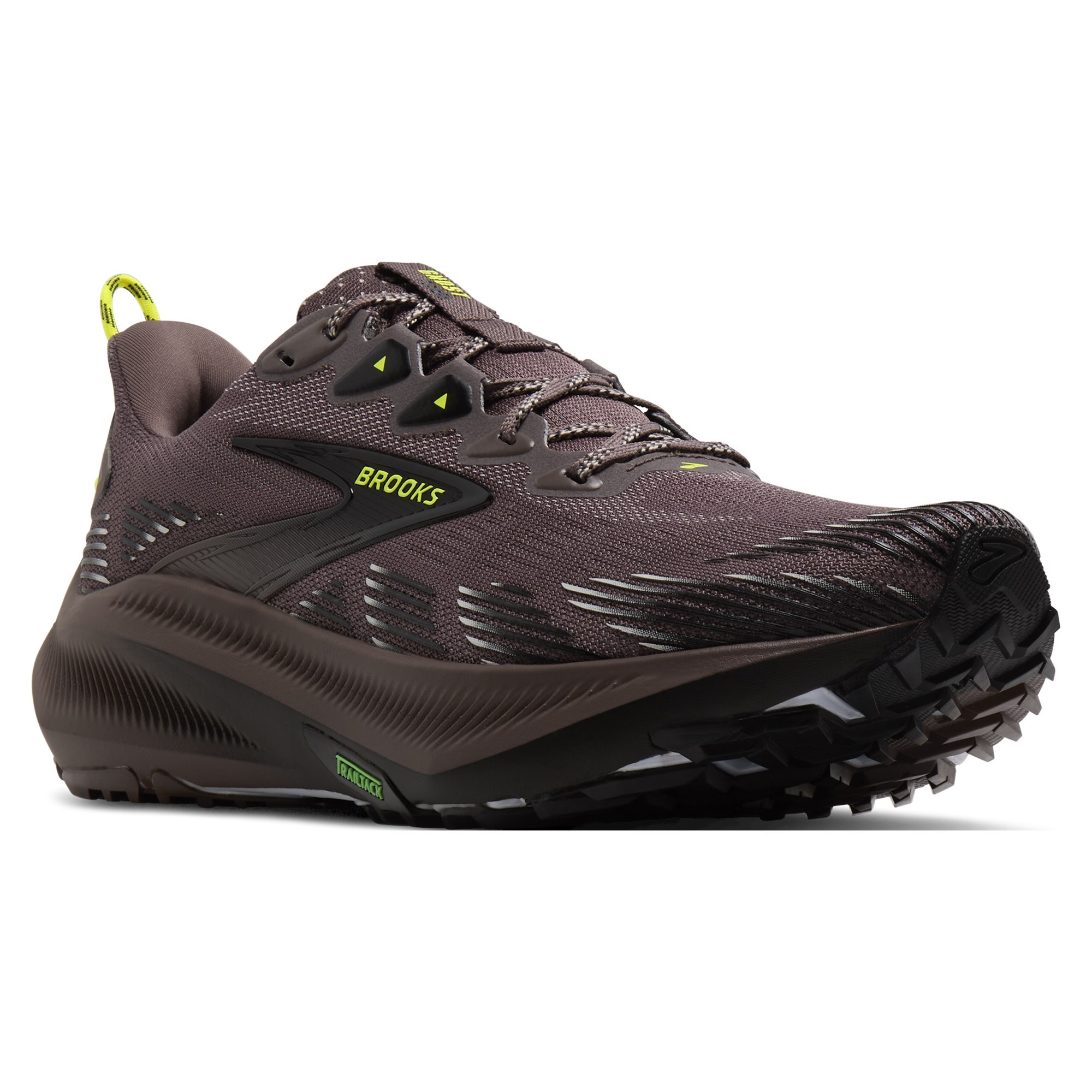 Brooks Ghost Trail - Mens Trail Running Shoes - Brown/Black/Nightlife - image 2