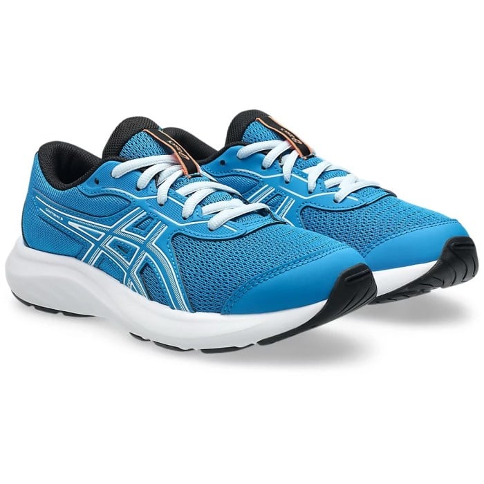 Asics Contend 9 GS - Kids Running Shoes - Aegean Blue/Cool Grey