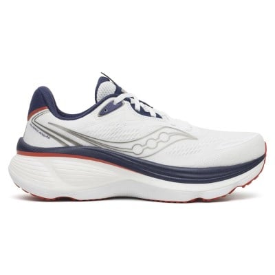 Saucony Hurricane 26 - Mens Running Shoes - White/Naval