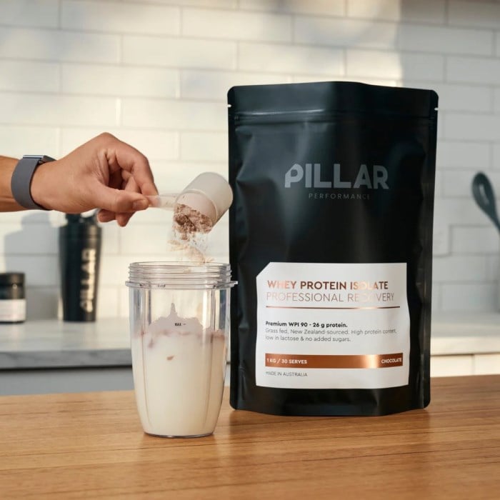 PILLAR Whey Protein Isolate - Grass Fed Chocolate - 1kg
