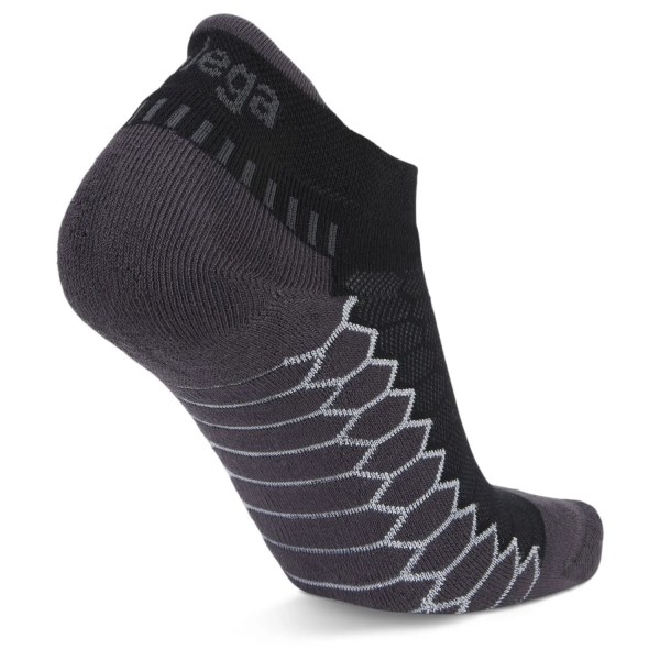 Balega Silver No Show Running Socks - Black