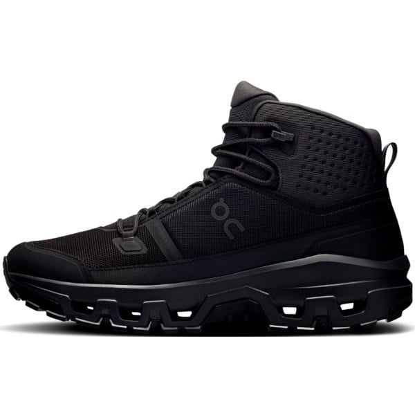 On Cloudrock Mid Waterproof - Mens Hiking Shoes - Black/Black