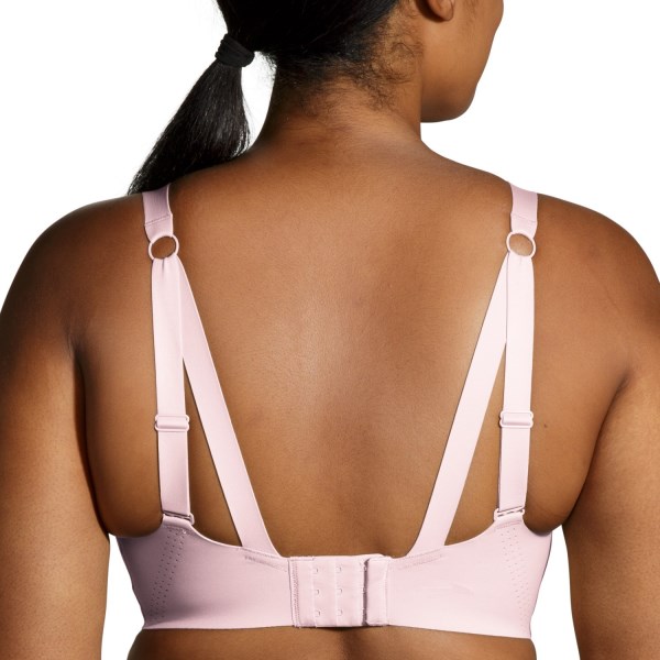Brooks Dare Underwire Womens Running Bra - Rosewater