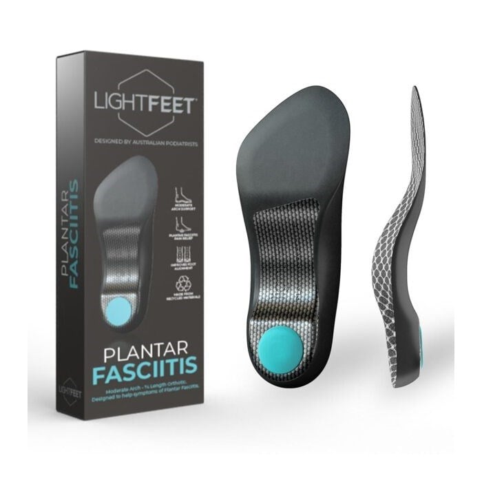 Lightfeet Plantar Fasciitis 3/4 Unisex Insoles