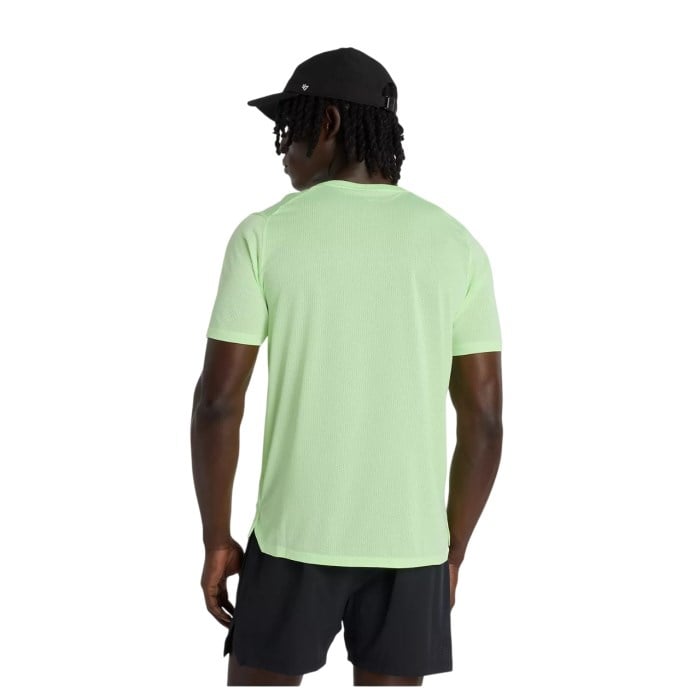New Balance Athletics Mens Running T-Shirt - Afterglow heather/Slate Grey