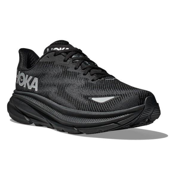 Hoka Clifton 9 GTX - Mens Running Shoes - Black/Black