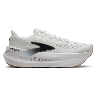 Brooks Glycerin Max 2 - Mens Running Shoes - White/Black/Chateau