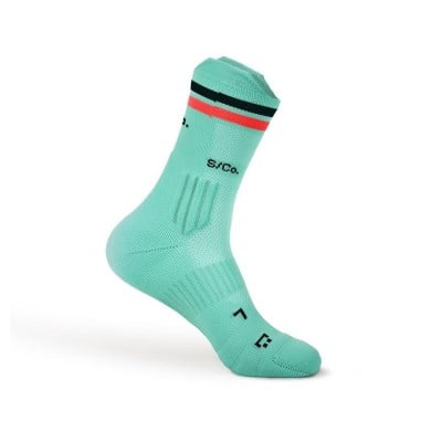S/Co. Crew Unisex Running Socks - Peppermint Blaze